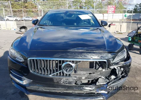 2018 Volvo S90 T6 Inscription from USA, damaged, VIN LVY992ML0JP034745